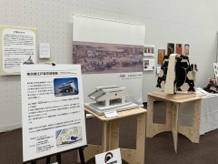 だれもが文化でつながる国際会議出展風景（まとい、江戸博模型など）